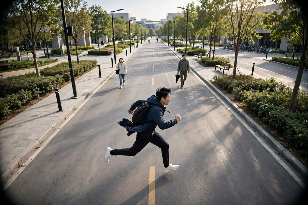奔跑算法示意