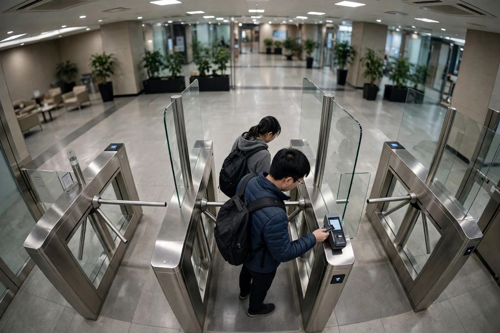 尾随算法示意