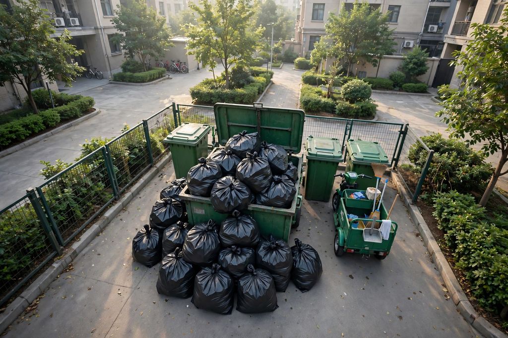 垃圾满溢算法示意